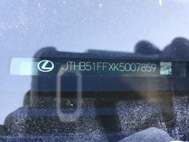 Photo 11 VIN: JTHB51FFXK5007859 - LEXUS LS500 