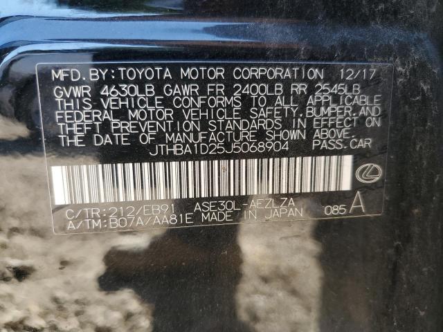 Photo 12 VIN: JTHBA1D25J5068904 - LEXUS IS 300 