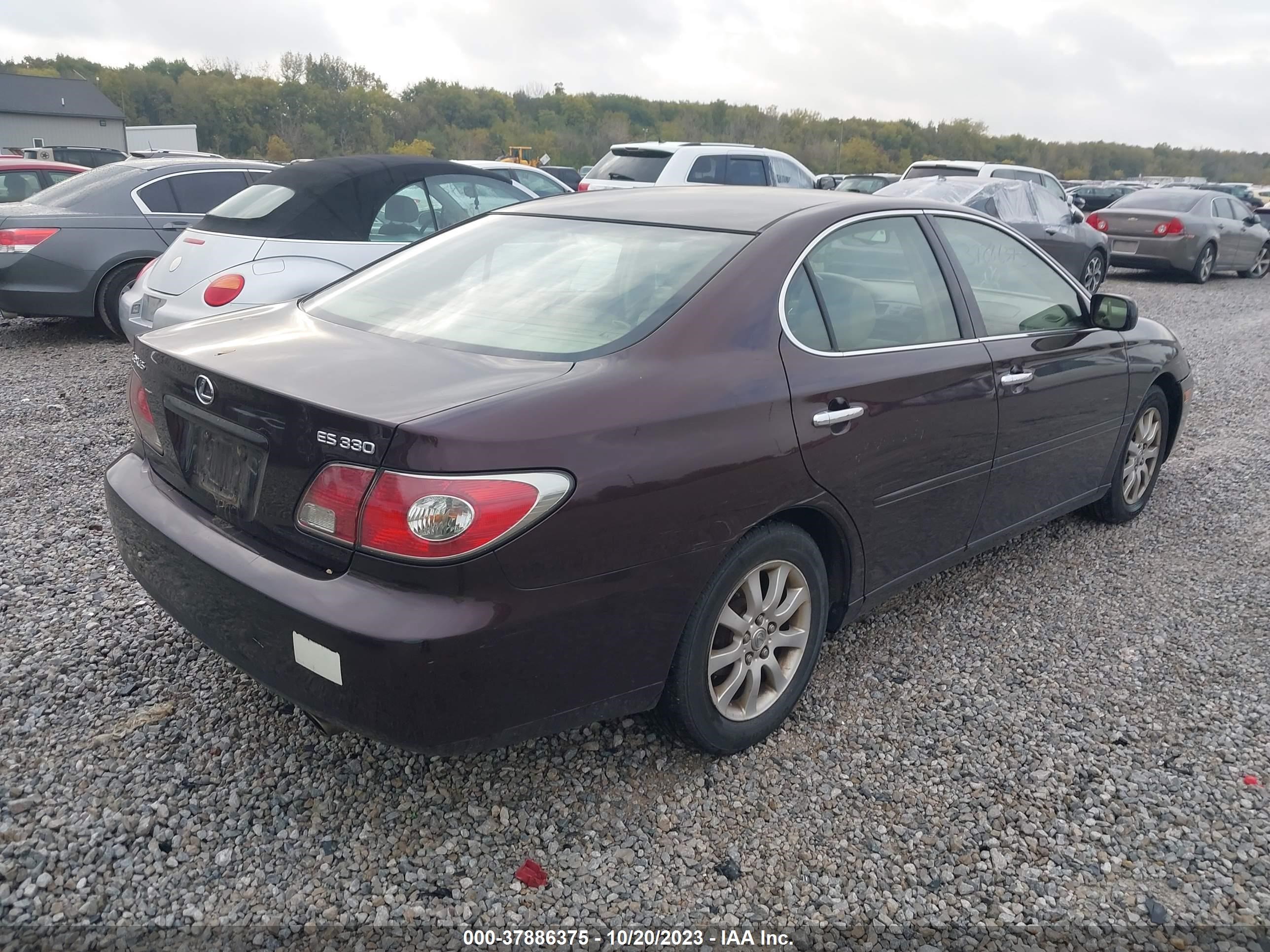 Photo 3 VIN: JTHBA30G045026691 - LEXUS ES 