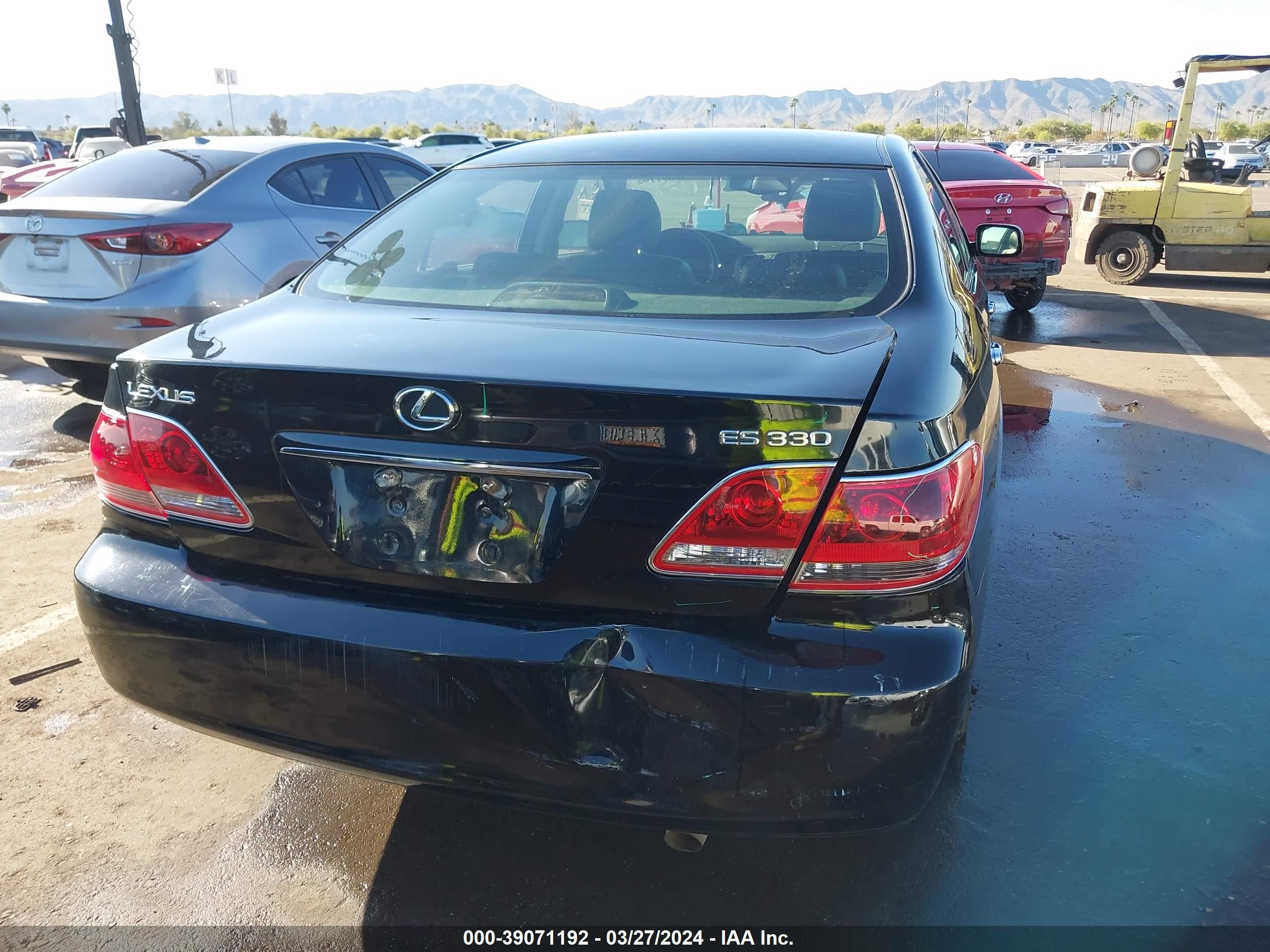 Photo 15 VIN: JTHBA30G155103036 - LEXUS ES 