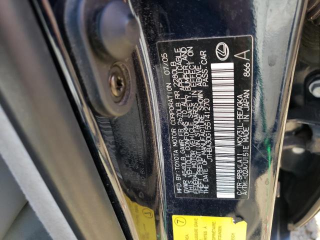 Photo 9 VIN: JTHBA30G155141270 - LEXUS ES 330 