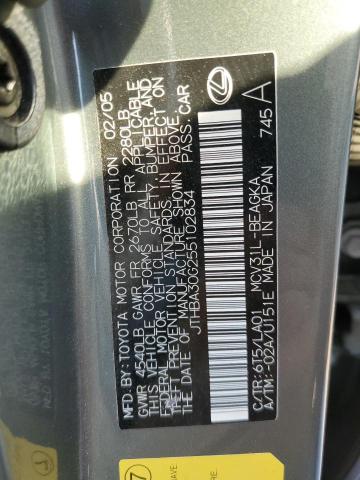 Photo 11 VIN: JTHBA30G255102834 - LEXUS ES 330 