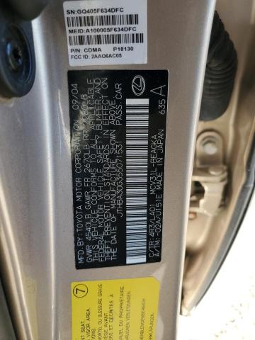 Photo 11 VIN: JTHBA30G355071531 - LEXUS ES330 