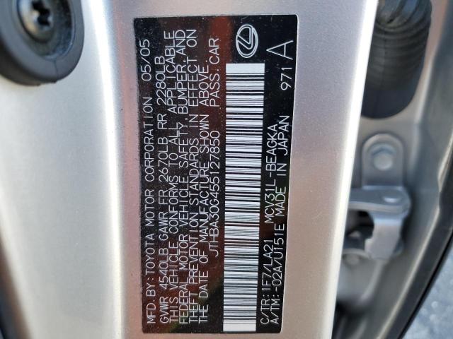 Photo 11 VIN: JTHBA30G455127850 - LEXUS ES330 