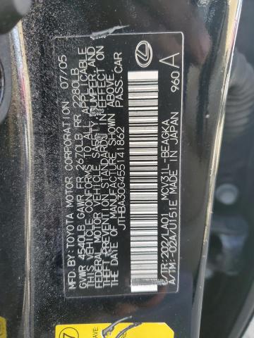 Photo 11 VIN: JTHBA30G455141862 - LEXUS ES330 