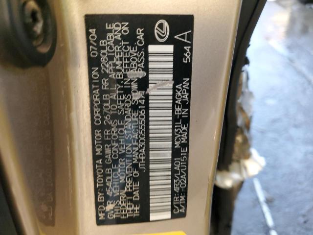 Photo 11 VIN: JTHBA30G555061471 - LEXUS ES330 