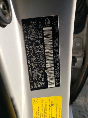 Photo 11 VIN: JTHBA30G555083843 - LEXUS ES 330 