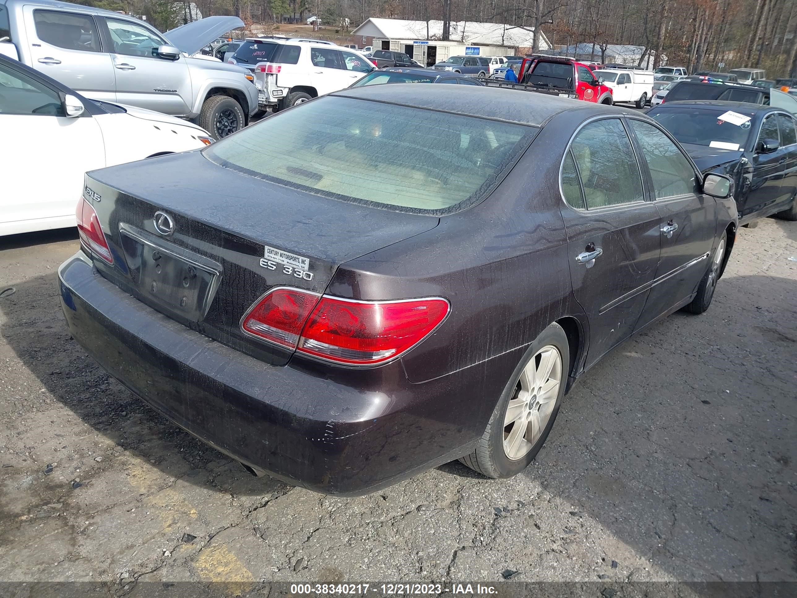 Photo 3 VIN: JTHBA30G665176355 - LEXUS ES 