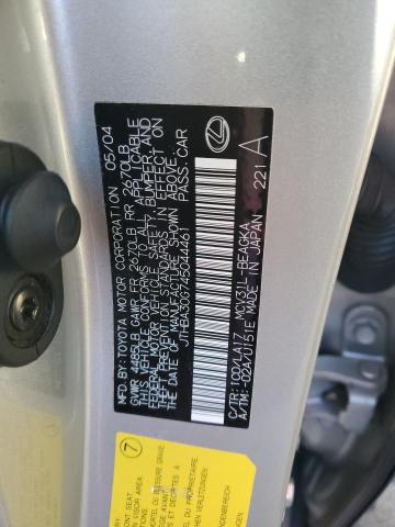 Photo 11 VIN: JTHBA30G745044461 - LEXUS ES330 