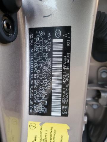 Photo 11 VIN: JTHBA30G755122805 - LEXUS ES 330 