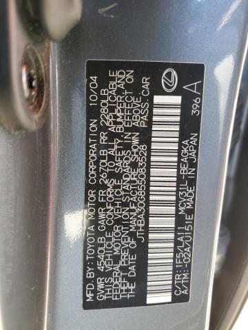 Photo 11 VIN: JTHBA30G855083528 - LEXUS ES330 