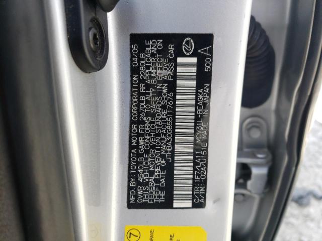 Photo 11 VIN: JTHBA30G855117676 - LEXUS ES 330 