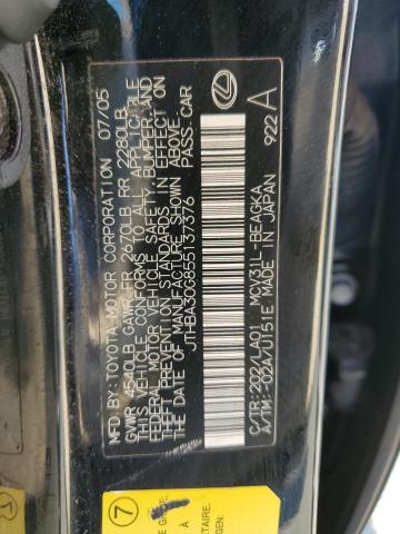 Photo 11 VIN: JTHBA30G855137376 - LEXUS ES330 