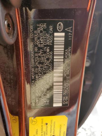 Photo 11 VIN: JTHBA30G865175806 - LEXUS ES330 