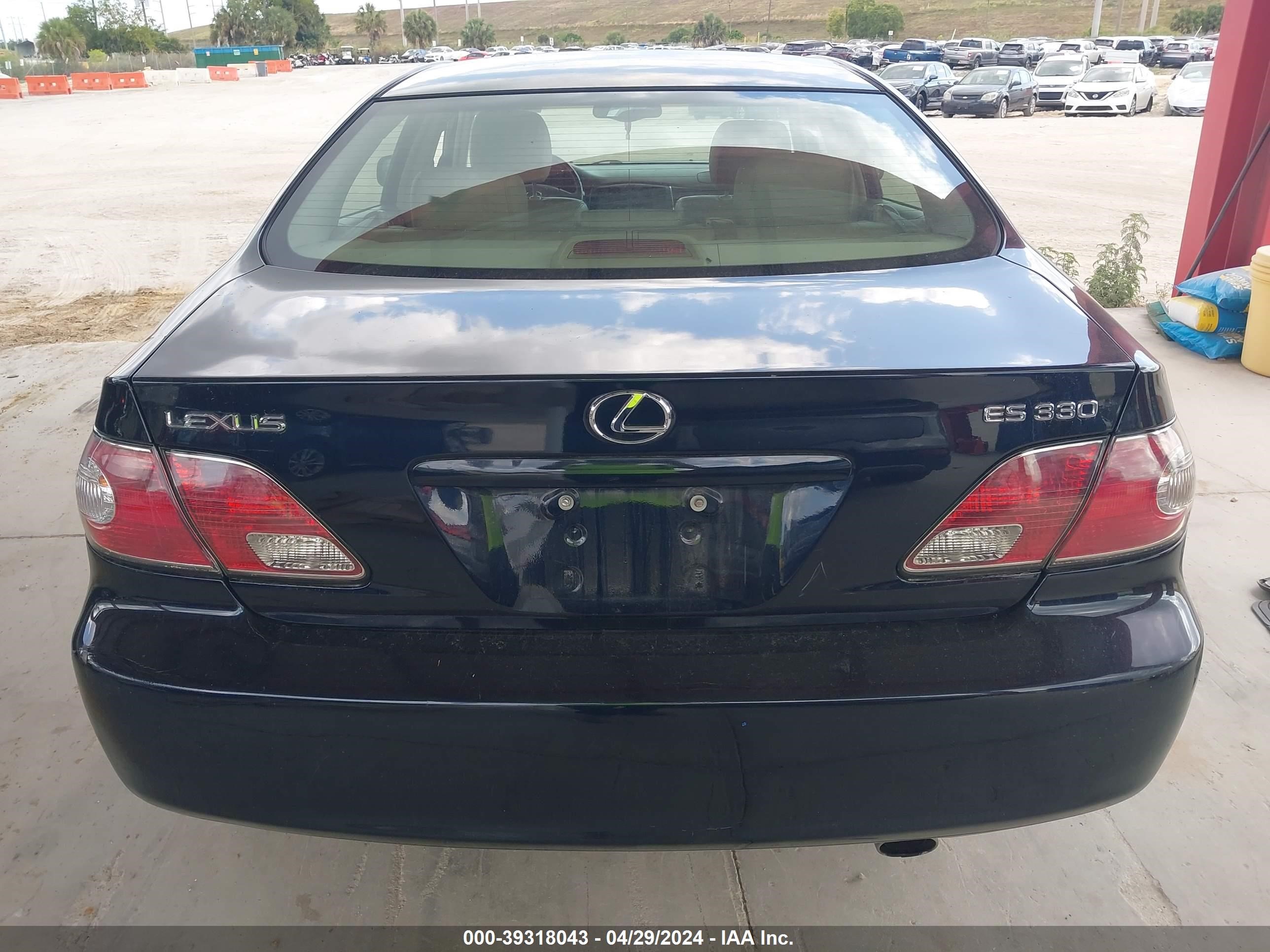 Photo 15 VIN: JTHBA30G940003987 - LEXUS ES 