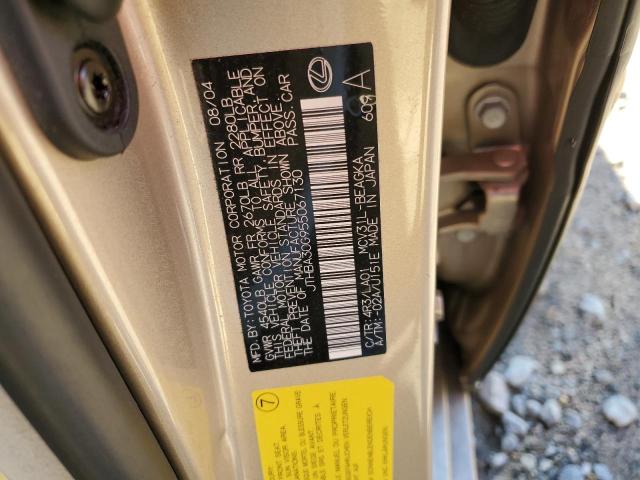 Photo 12 VIN: JTHBA30G955067130 - LEXUS ES330 