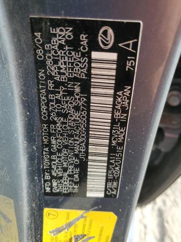 Photo 12 VIN: JTHBA30G955067791 - LEXUS ES330 