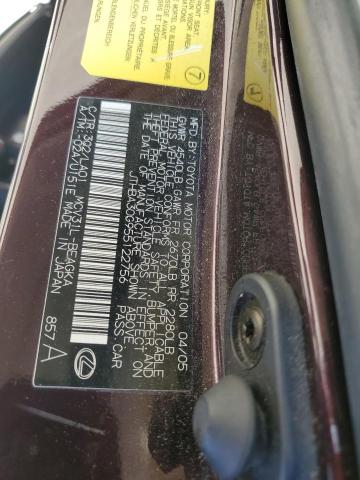 Photo 11 VIN: JTHBA30G955122756 - LEXUS ES 330 