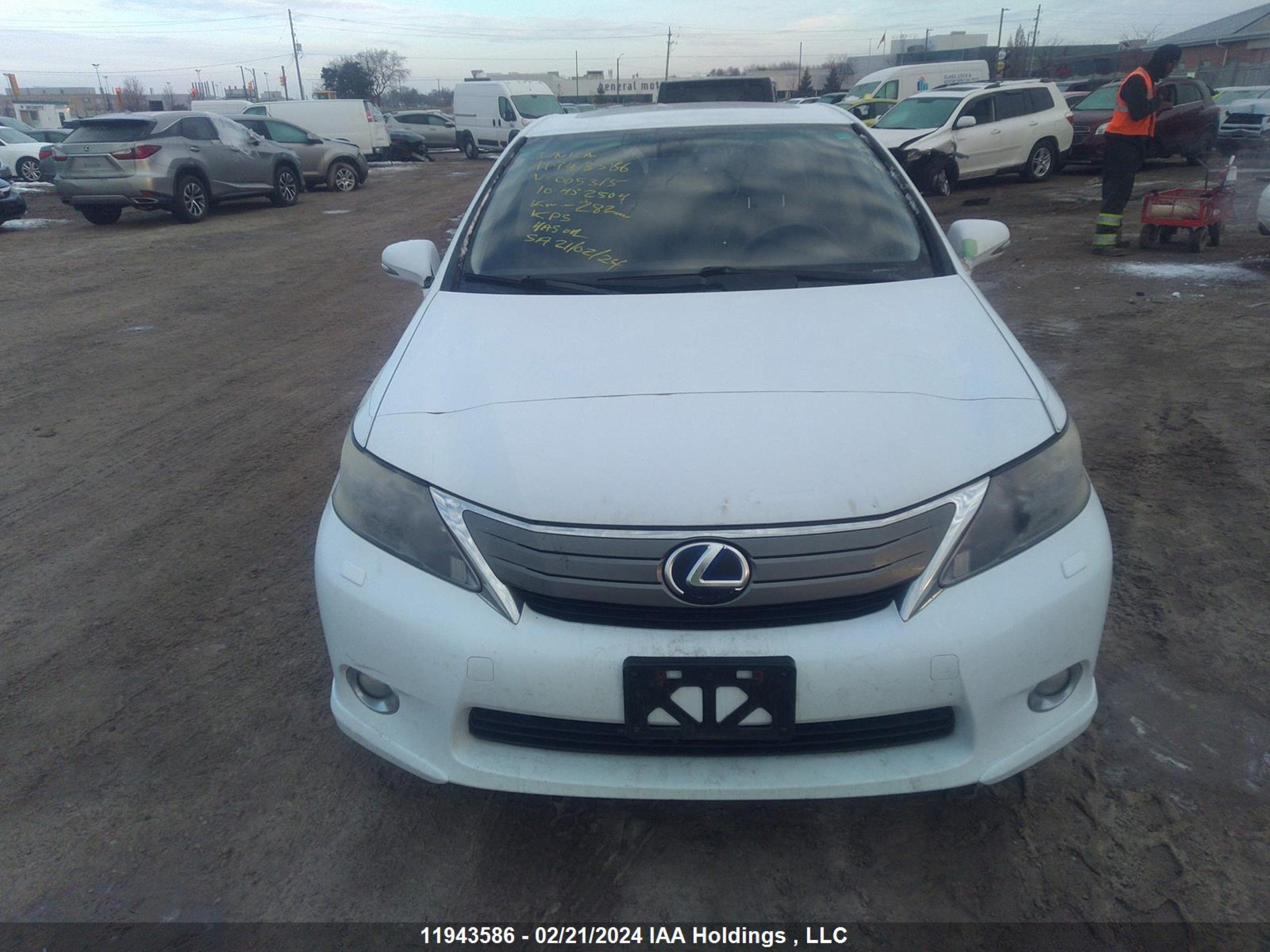 Photo 12 VIN: JTHBB1BA0A2005315 - LEXUS HS 