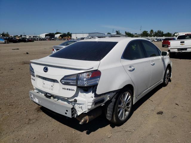 Photo 3 VIN: JTHBB1BA0A2019392 - LEXUS HS 250H 