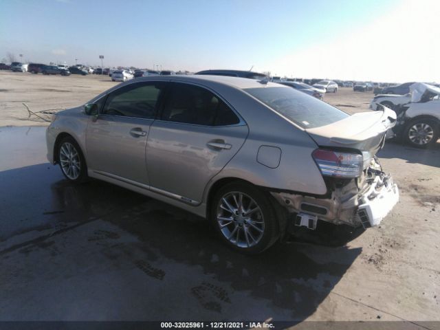 Photo 2 VIN: JTHBB1BA0C2048927 - LEXUS HS 250H 