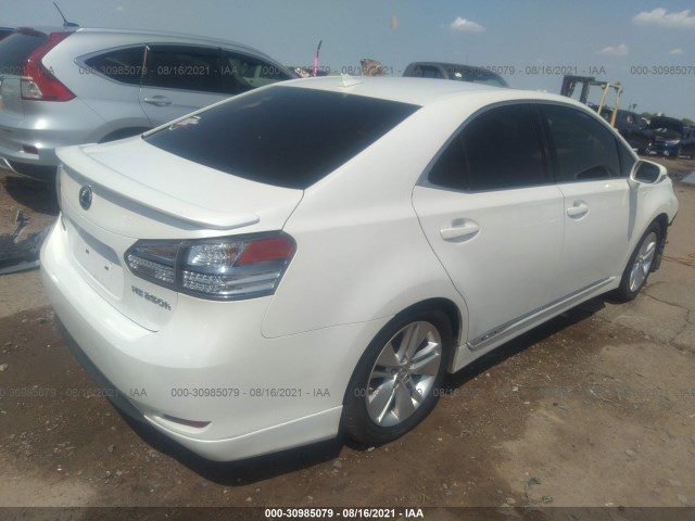 Photo 3 VIN: JTHBB1BA1A2004268 - LEXUS HS 250H 