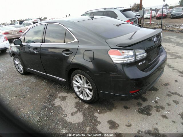 Photo 2 VIN: JTHBB1BA1A2019191 - LEXUS HS 250H 