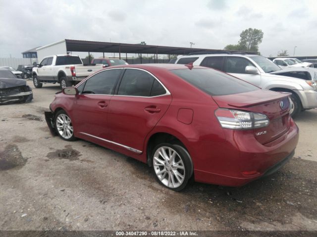 Photo 2 VIN: JTHBB1BA1A2021622 - LEXUS HS 250H 