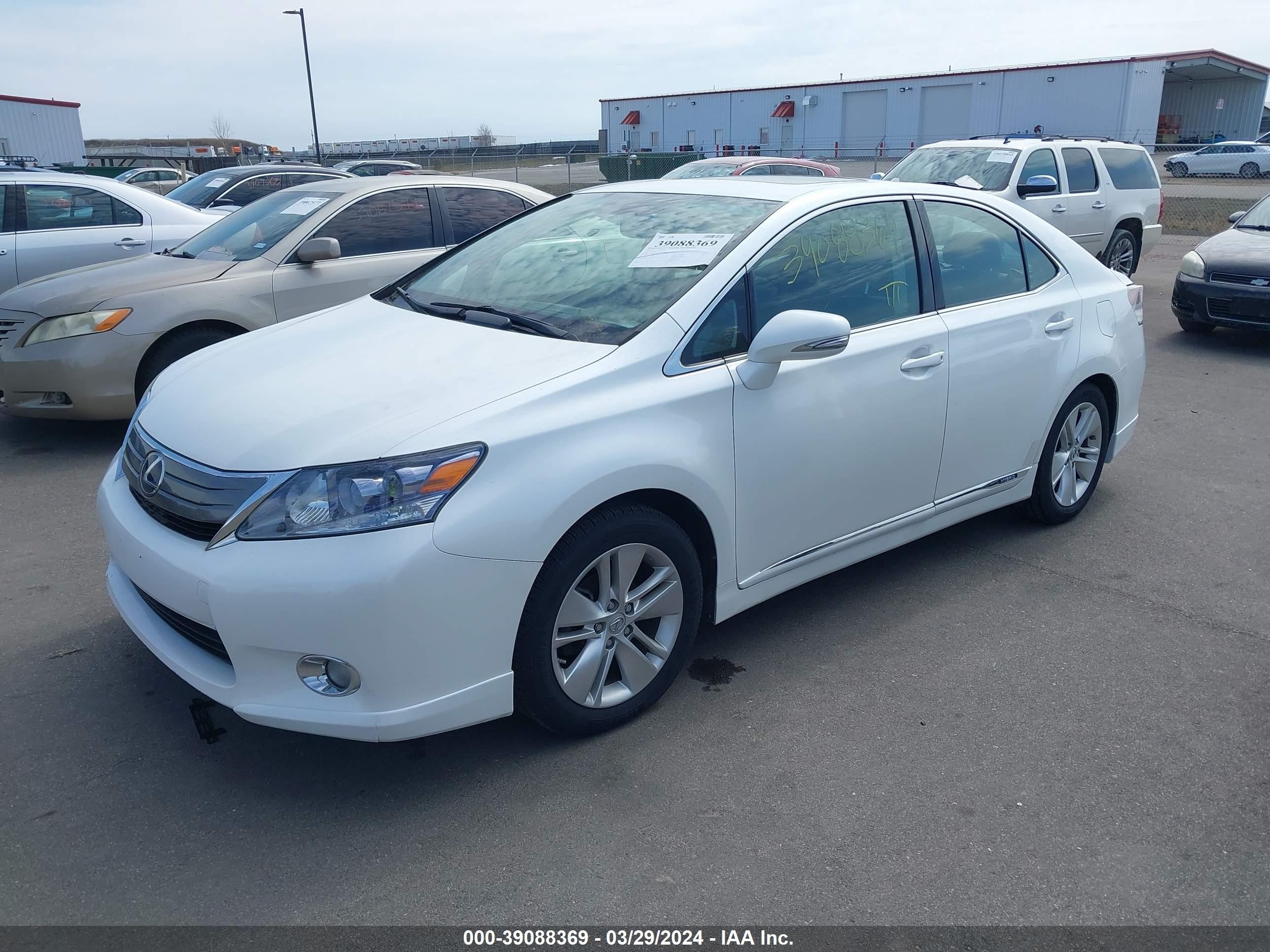 Photo 1 VIN: JTHBB1BA1A2036752 - LEXUS HS 