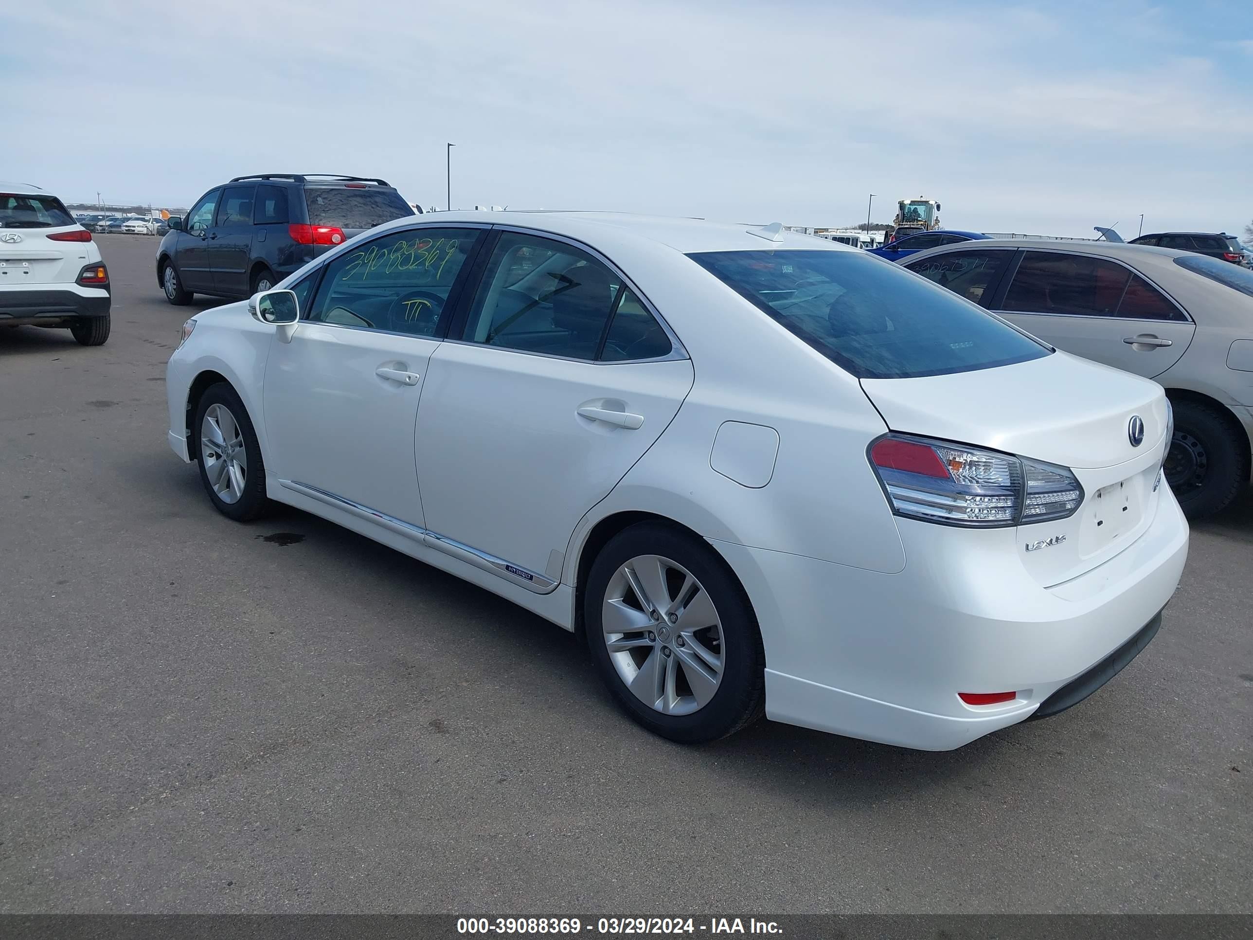 Photo 2 VIN: JTHBB1BA1A2036752 - LEXUS HS 