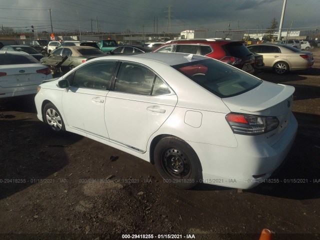 Photo 2 VIN: JTHBB1BA2A2000634 - LEXUS HS 250H 