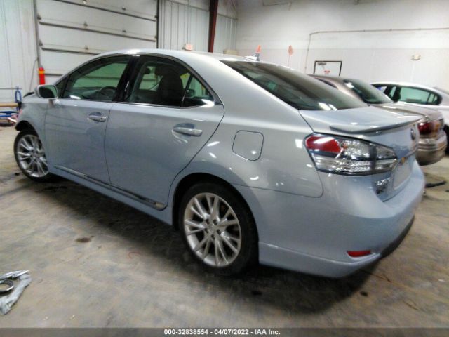 Photo 2 VIN: JTHBB1BA2A2016574 - LEXUS HS 250H 