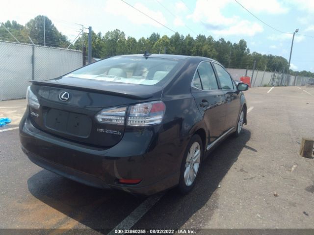 Photo 3 VIN: JTHBB1BA2A2036615 - LEXUS HS 250H 