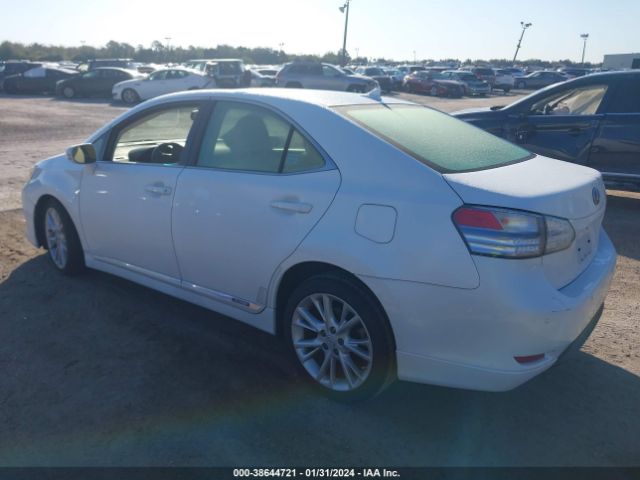 Photo 2 VIN: JTHBB1BA2C2051280 - LEXUS HS 250H 