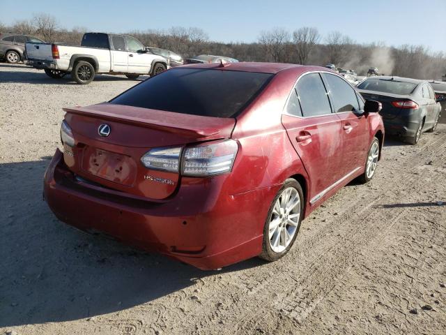 Photo 3 VIN: JTHBB1BA4A2006600 - LEXUS HS 250H 