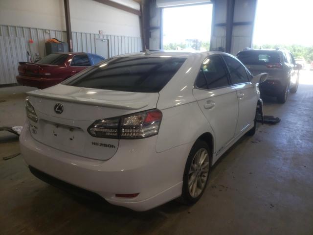 Photo 3 VIN: JTHBB1BA5A2008873 - LEXUS HS250H 