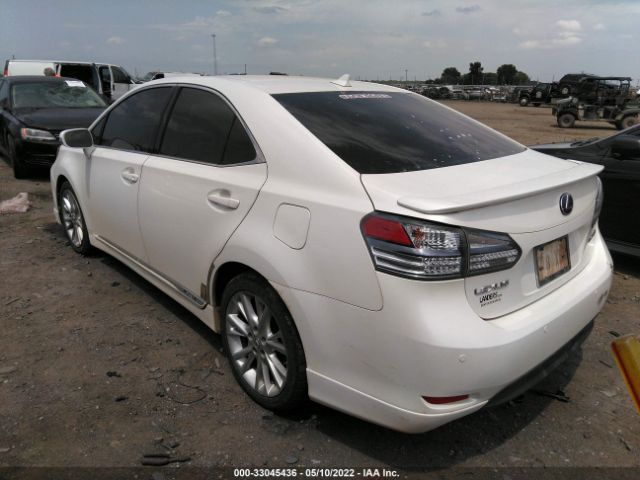 Photo 2 VIN: JTHBB1BA5A2026418 - LEXUS HS 250H 