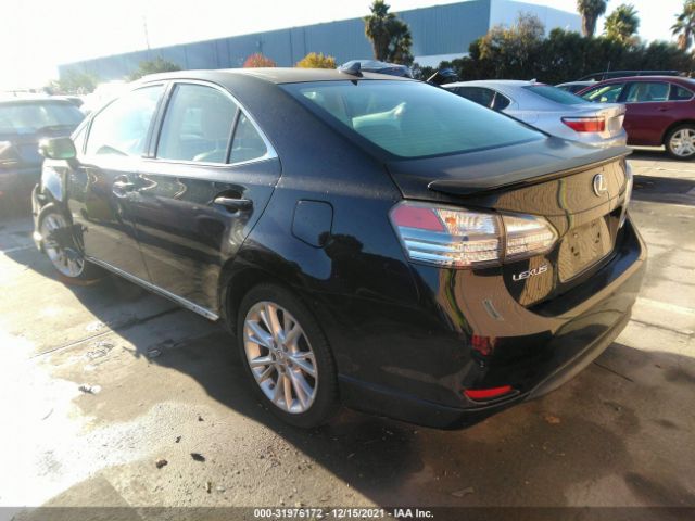 Photo 2 VIN: JTHBB1BA5A2027391 - LEXUS HS 250H 