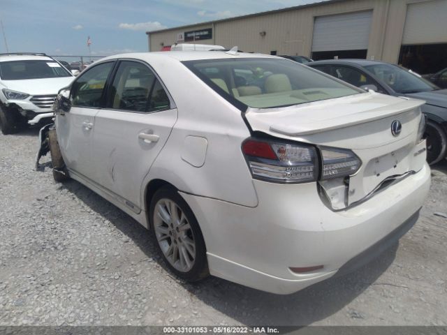 Photo 2 VIN: JTHBB1BA6A2005500 - LEXUS HS 250H 