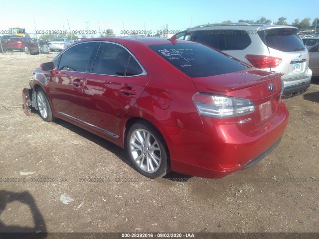 Photo 2 VIN: JTHBB1BA6A2021552 - LEXUS HS 250H 