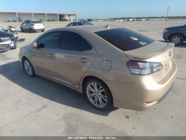 Photo 2 VIN: JTHBB1BA6A2023284 - LEXUS HS 250H 