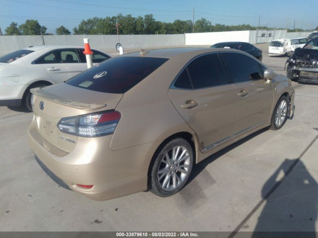 Photo 3 VIN: JTHBB1BA6A2023284 - LEXUS HS 250H 