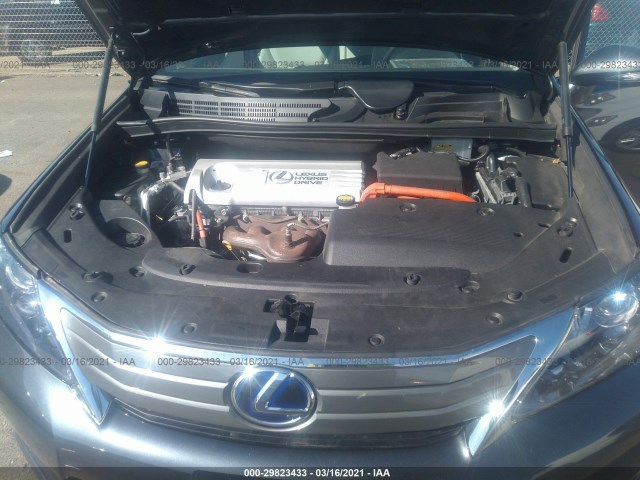 Photo 9 VIN: JTHBB1BA6A2036634 - LEXUS HS 250H 