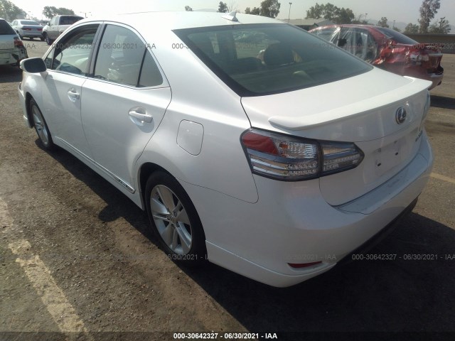 Photo 2 VIN: JTHBB1BA6B2045691 - LEXUS HS 250H 