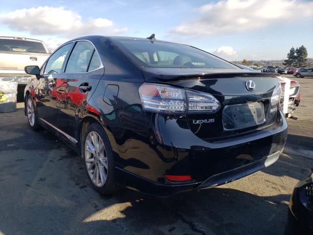 Photo 2 VIN: JTHBB1BA7A2031815 - LEXUS HS 250H 