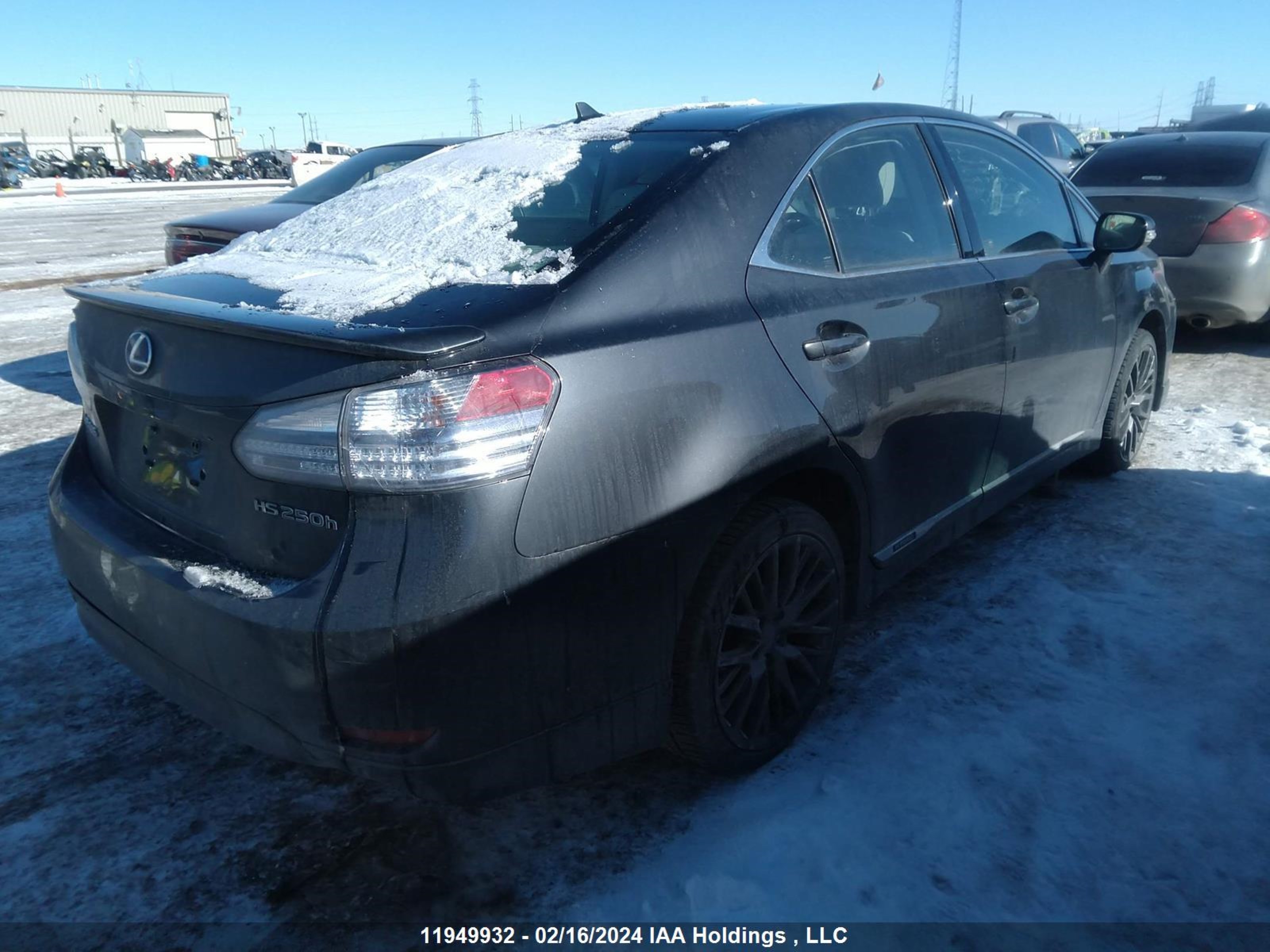 Photo 3 VIN: JTHBB1BA9A2003837 - LEXUS HS 