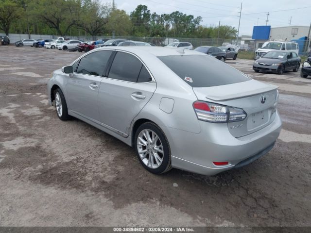 Photo 2 VIN: JTHBB1BA9A2018368 - LEXUS HS 250H 