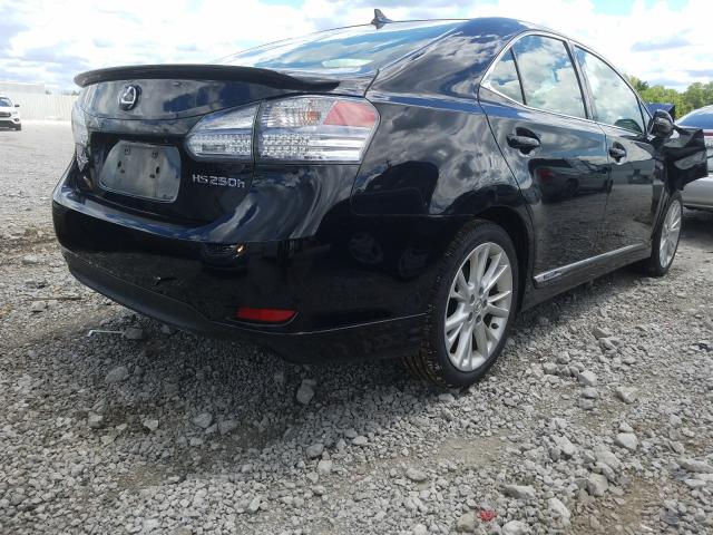 Photo 3 VIN: JTHBB1BA9A2020069 - LEXUS HS 250H 