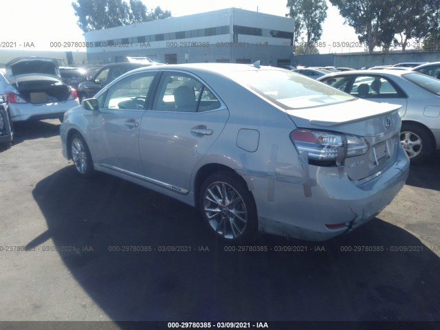 Photo 2 VIN: JTHBB1BA9A2021772 - LEXUS HS 250H 