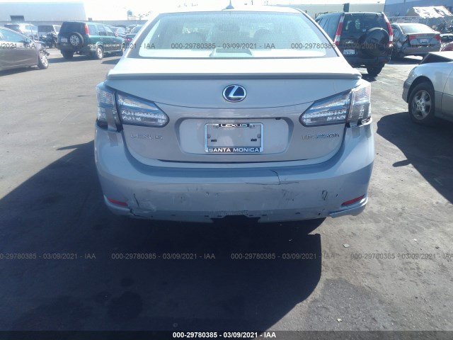 Photo 4 VIN: JTHBB1BA9A2021772 - LEXUS HS 250H 